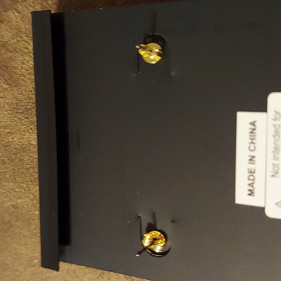 NWT Coach Resin C Heart Stud Earrings - Picture 4 of 4